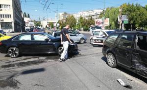 Foto: Radiosarajevo.ba / Saobraćajna nesreća na Skenderiji